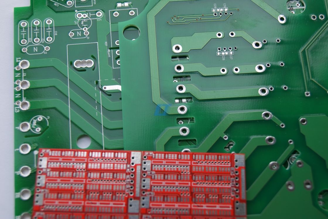 모형 항공기 제어판에 대한 붉은 솔더 마스크와 함께 높은 전류 무거운 구리 PCB