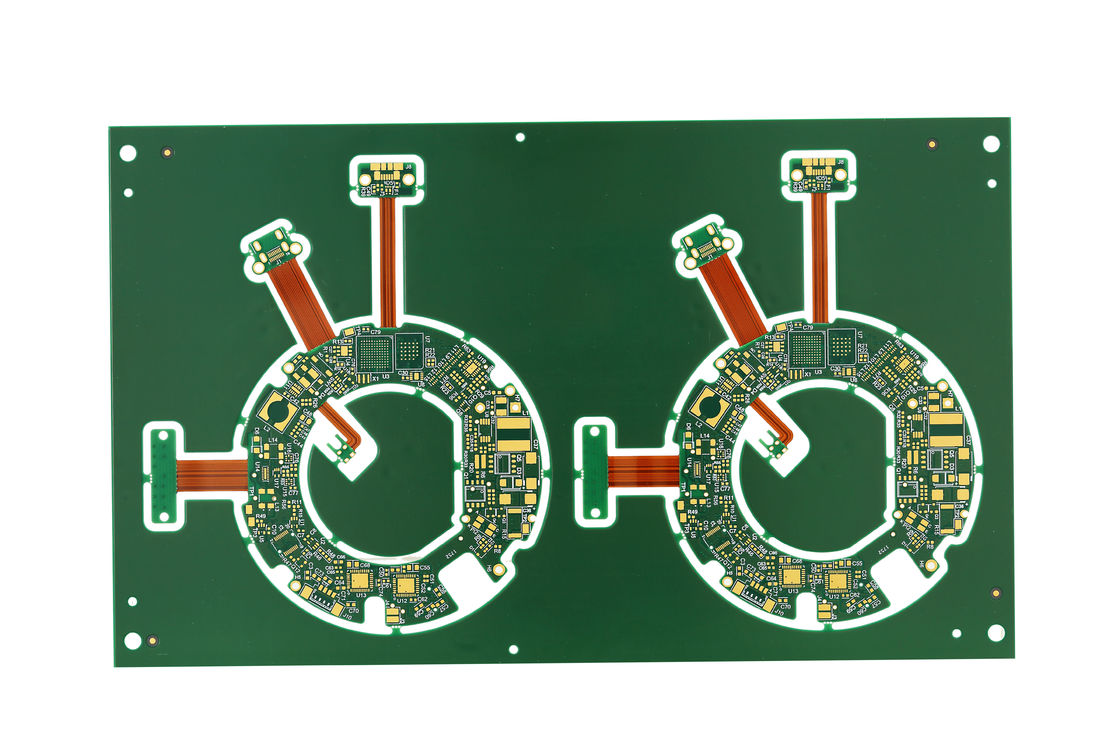 좋은 유연성 융통성 딱딱한 PCB 조립 52L 최대 레이어 굽기 반지름 0.5-10Mm