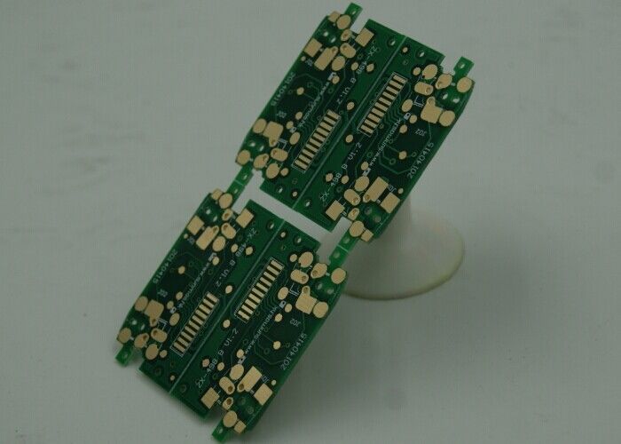 이중 계층 이중 면 PCB 1-6oz 구리 무게와 0.075mm 미니 홀 디아