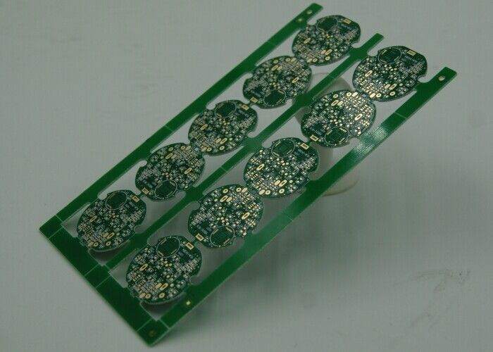 100% E 테스트 쌍면 회로 보드 몰입 금 PCB 녹색 용접 저항 1.6mm