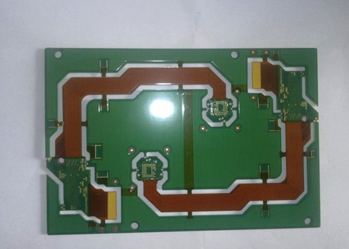 1-8 번 굽는 딱딱한 플렉스 PCB FR4 폴리마이드 PET 52L 1-28층 ENIG OSP 은
