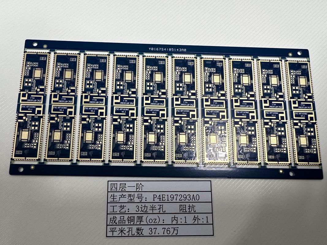 Fr4 It180 HDI PCB 보드 4-20 층 0.1Mm 미니 구멍 크기 ISOLA 370HR