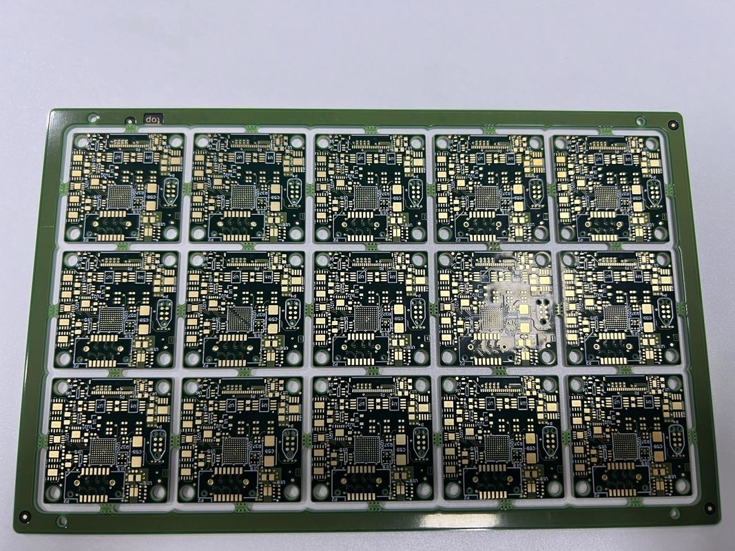 내구성 HDI 인쇄 회로 보드 Fr4 It180 반 구멍 0.25Mm Bga 6 층