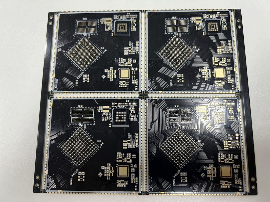FR4 IT180 4-20 층 HDI PCB 보드 다중 저항 제어 및 0.1mm 구멍 니켈 팔라디움 BGA 0.2mm