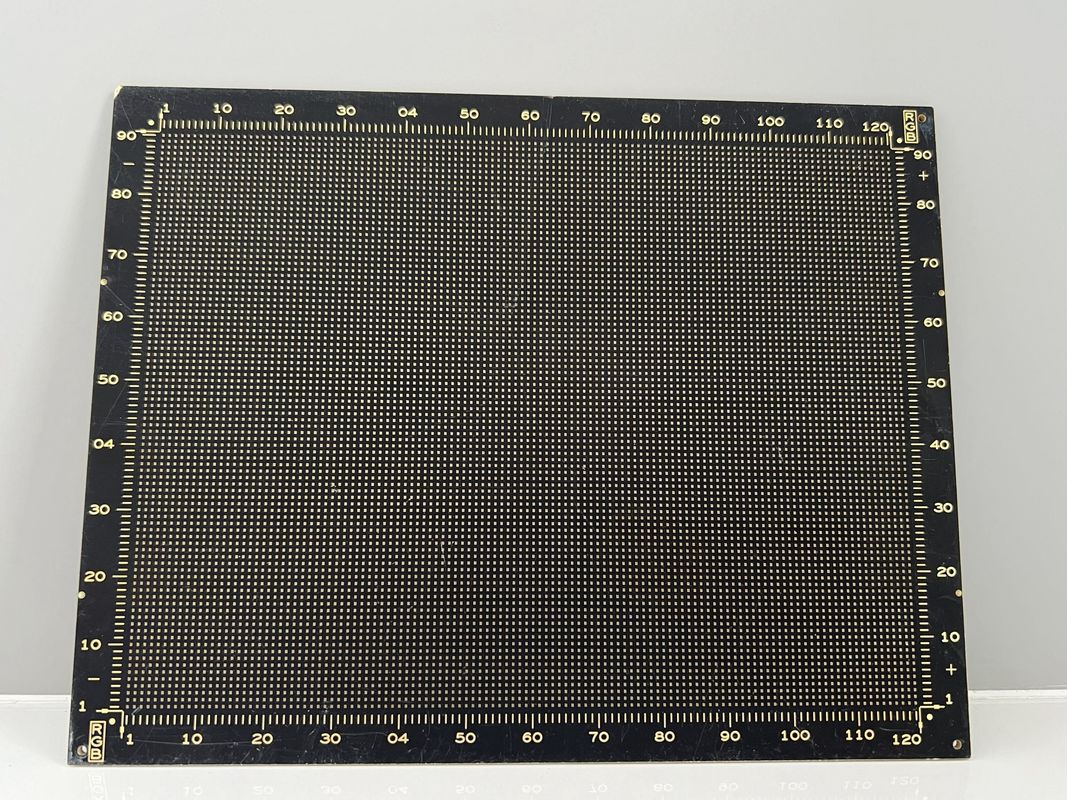 4 레이어 1 OZ 램프 소켓용 0.1MM 미니 구멍 크기의 구리 HDI PCB 보드