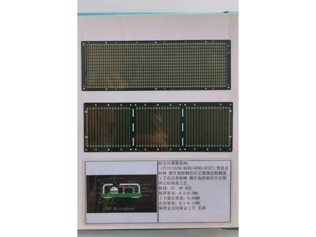 임페던스 제어 기판 PCB 같은 녹색 솔더 마스크 2 계층 회로 보드 실리콘 밀 PCB