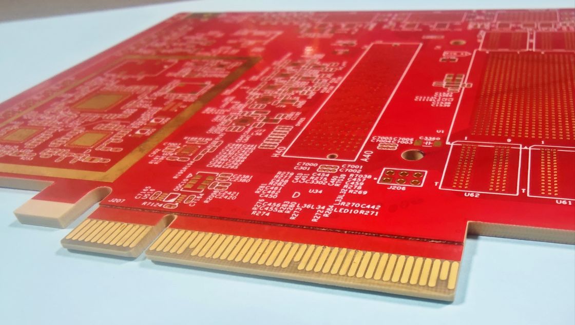 0.1mm 레이저 드릴 홀 크기 밀도 전자 기기용 HDI PCB 보드 두께 0.4-3.2mm 원자재 FR4 IT180