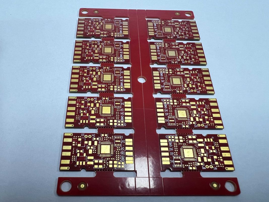 0.10mm 최소 구멍 지름 20um 큐퍼 구멍과 100% 전기 테스트를 가진 다층 PCB 보드 배송 전에