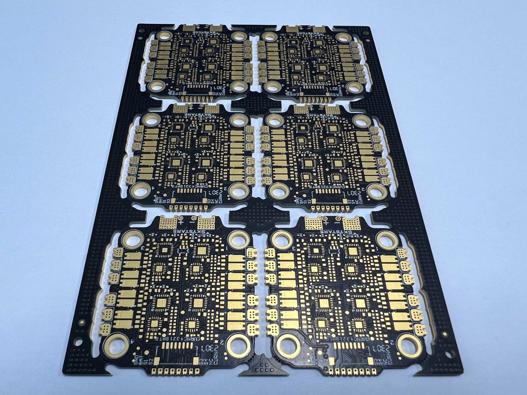 12OZ 구리 중량 다층 PCB 보드 응용 프로그램 및 몰입 은 표면에 대한 몰입 금 표면