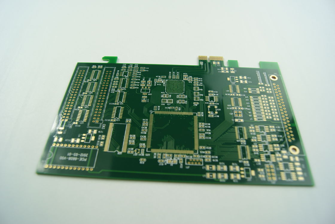 0.10mm 최소 구멍 지름 고급 PCB 제조용 다층 인쇄 회로 보드 단일 계층 몰입 금