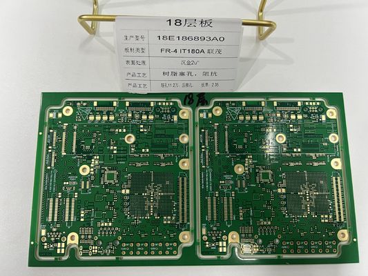 밀도 인터 커넥터 6-32L HDI PCB 보드 3/3 밀리 0.25mm BGA IT180 ENIG3-8u