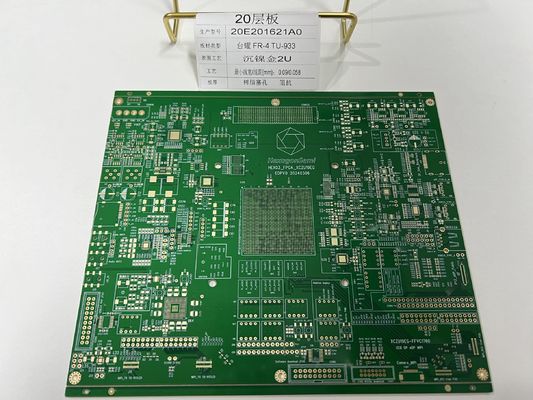특수 요구 사항 램프 소켓 및 100%E 테스트 시험용 고속 PCB 보드